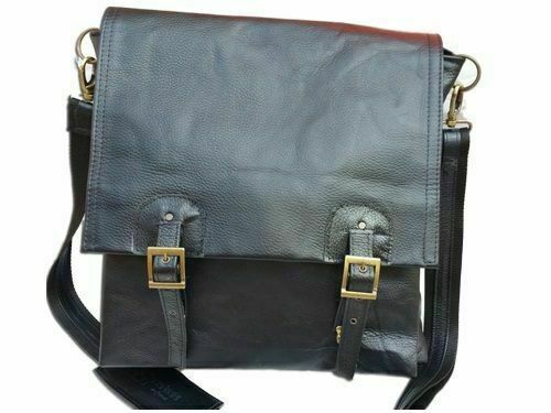 BOLSO CRUZADO CUERO HECHO A MANO, MOD: JESON