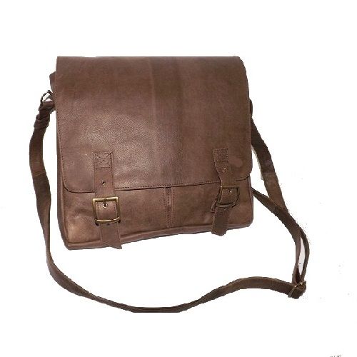 Shoulder Bag Man Genuine Leather Artisan, Mod: Give - Vintage Nubuck