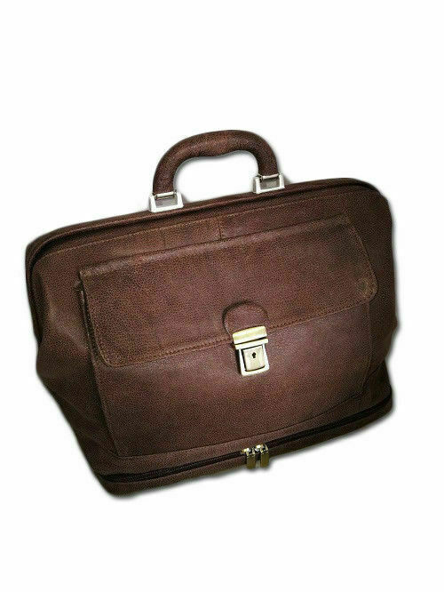 BOLSA DE DOCTOR ARTESANÍA ITALIANA ORIGINAL, MOD: DOCT-NEW MARTILLO