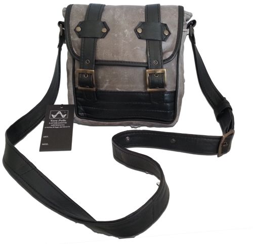 BOLSO BANDOLERA HOMBRE DE PIEL AUTéNTICA ESTILO VINTAGE,MILANO-SEMANA DE LA