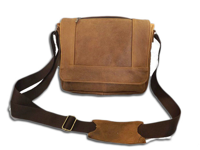 Bolso Bandolera de Hombre de Cuero Genuino de Ternera, Mod:Marco-Vintage