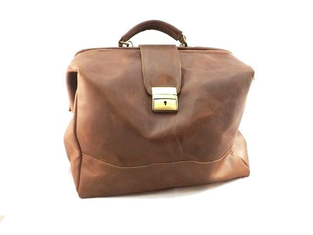 Bolsa de Médico en Cuero Real Artesanía Italiana, Modelo: Viareggio
