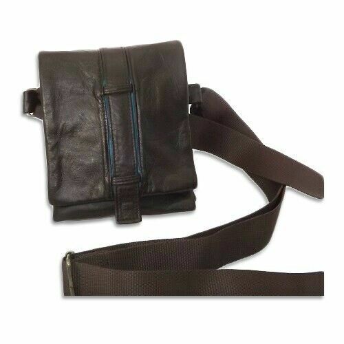 ARTISAN MEN'S CROSSBODY BAG IN ECHTEM LEDER, MOD: ALEX -MORO BIS