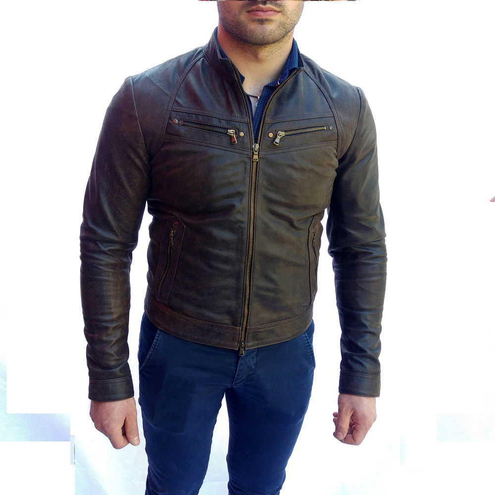 Men's Jacket Artisan, Mod. : Jacket Leather - Kevin Old - Uncommon Time, Vintage