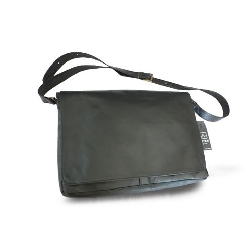 Shoulder Bag Man Genuine Leather Color Black Mod. : Luis- Black