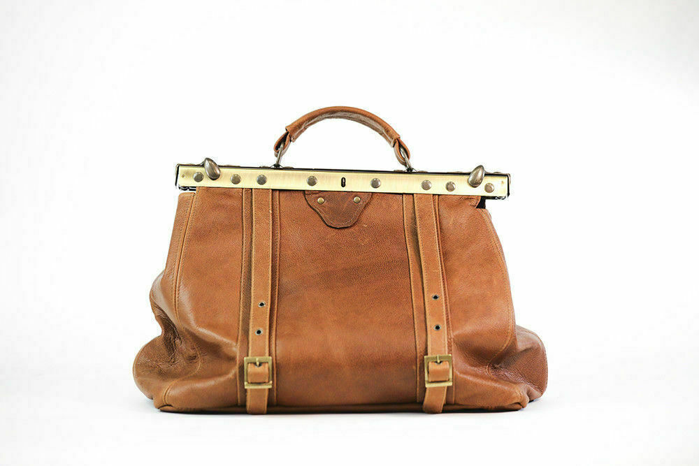 DOKTOR-TASCHE AUS ECHTEM LEDER, WAHRES HANDWERK IN ITALIEN. MOD.MEDIC-LEDER