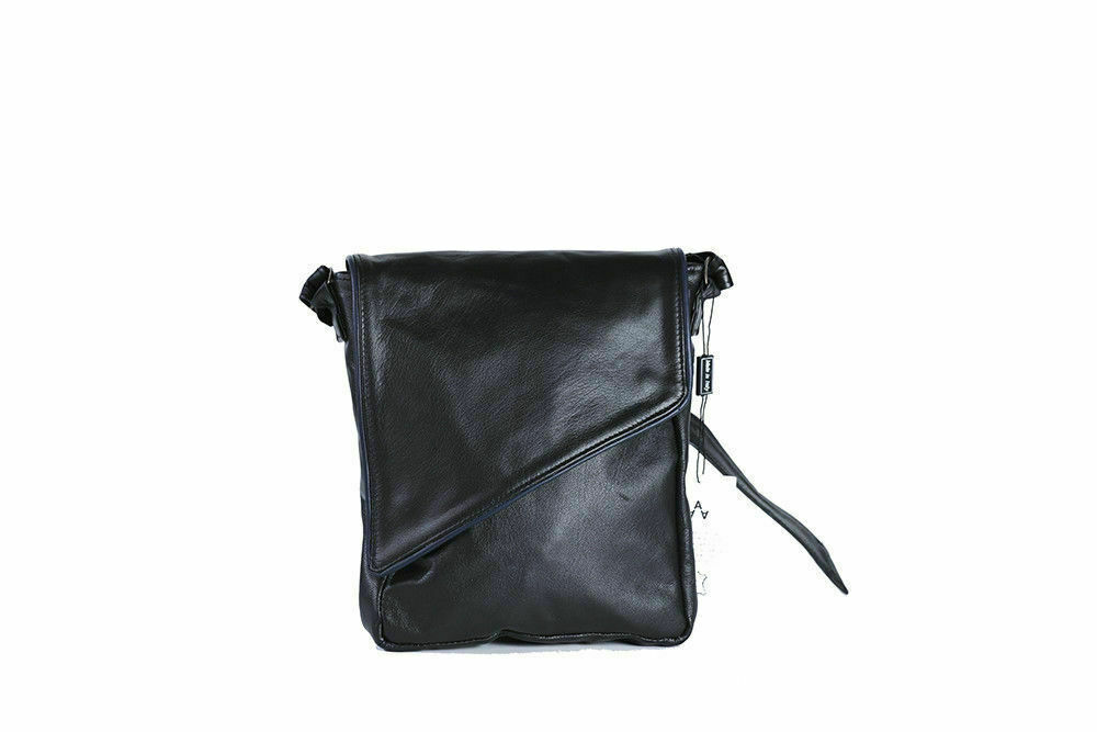 BOLSO CRUZADO CUERO IPAD, MOD: JPAD - NEGRO