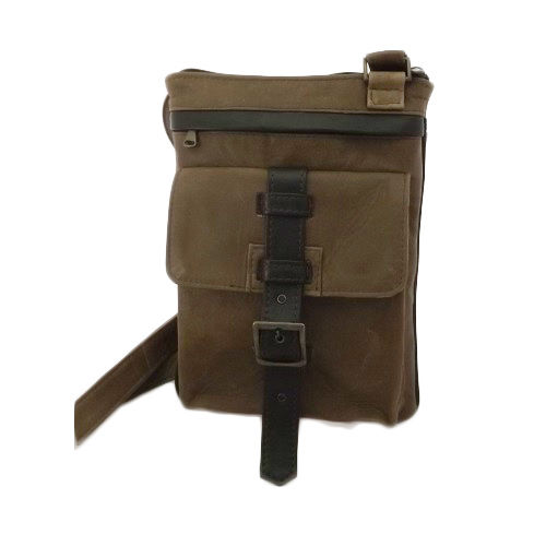 BOLSA DE HOMBRO DE PIEL AUTéNTICA NABUCATA ESTILO VINTAGE MOD:SALERNO-VINTA