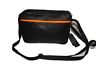 Messenger Shoulder Strap Genuine Leather Veal Black Mod. Gola Black Bi-