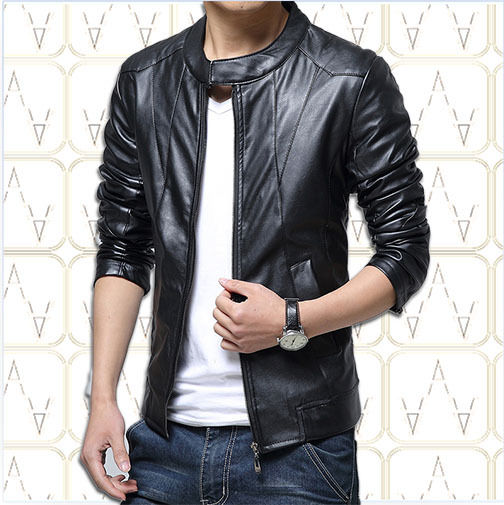 Chaqueta de Hombre Artesanal, Modelo: Chaqueta de Cuero - Modelo Bros-Negro