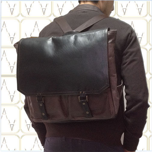 Backpack Backpack Genuine Leather Italian Craftsmanship Mod. ;ZN016