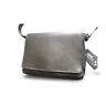 Shoulder Bag Artisan Genuine Leather Men's, Mod. : Thu-Gray