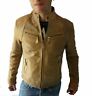 Men's Jacket Artisan, Mod. : Jacket Leather - Kevin -sand