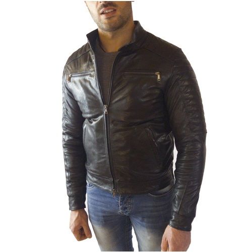 Men's Jacket Artisan, Mod. : Jacket Leather - Cork-Black