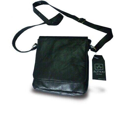 Borsello in vera pelle artigianale personalizzato - Made in Italy Mod. Gio