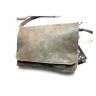 BORSA A TRACOLLA UOMO IN VERA PELLE ARTIGIANATO ITALIANO, MOD: GRG - CRACK