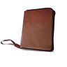 Housse Lutrin Porte IPAD Cuir Véritable, Mod: Kusto Cuir Marron