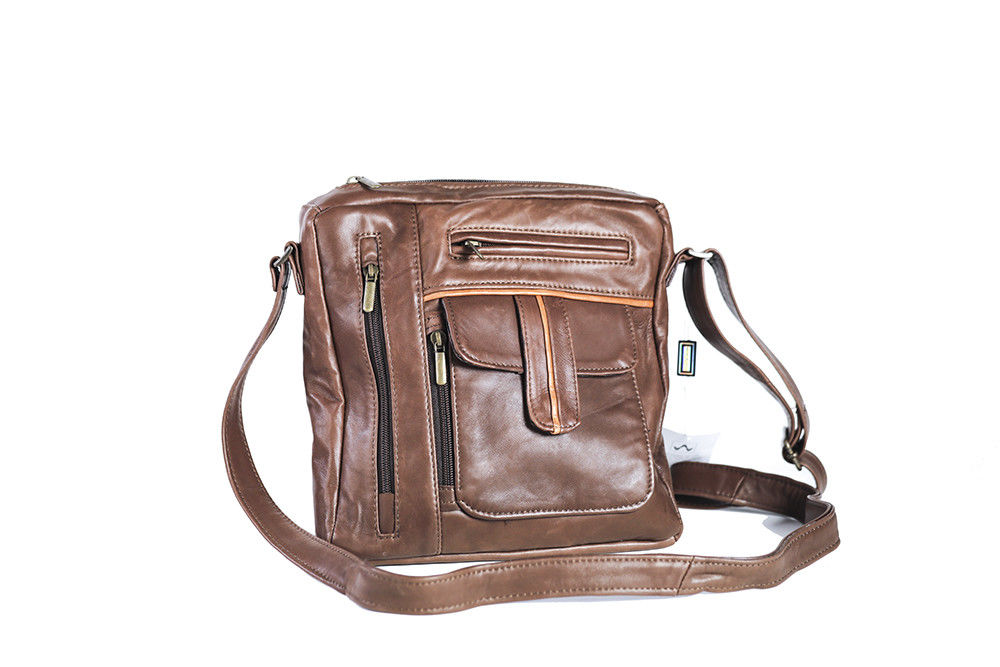 Shoulder Bag Genuine Leather Fulap Door IPAD / Tablet, Mod. : Dia-Multitask