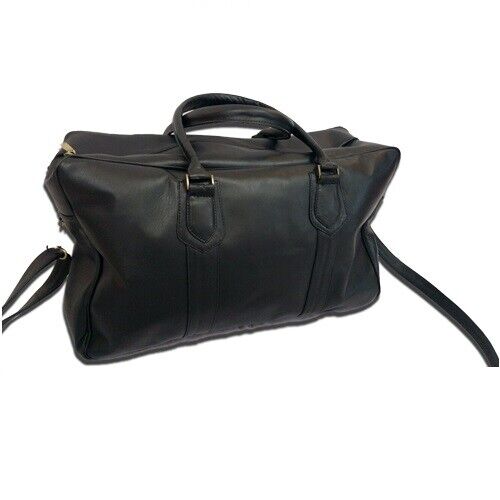 BORSONE DA VIAGGIO IN VERA PELLE ARTIGIANATO ITALIANO, MOD: CLASSIC