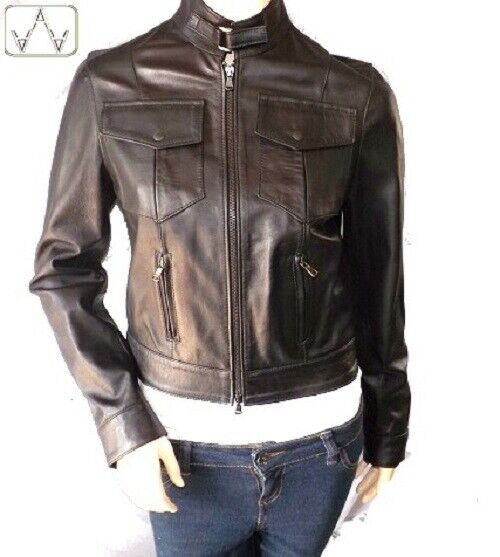 GIACCA DA DONNA IN VERA PELLE, MOD: GIUBBINO IN PELLE - LAURA 013