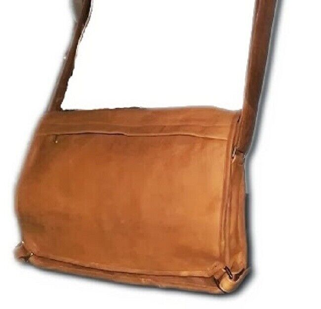 BORSA TRACOLLA UOMO POSTINO MESSENGER PELLE, MOD Mirko - Vitello Vintage