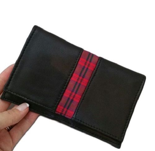 Porte- Tabac en Cuir Porte Papiers À Cigarette, Filtres Mod Safeer-Noir