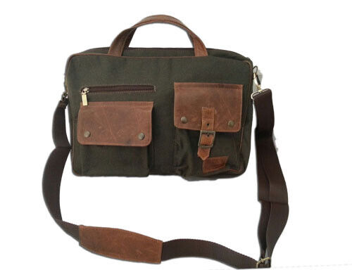 BORSELLO A TRACOLLA CARTELLA IN PELLE E CANVAS ARGO-016