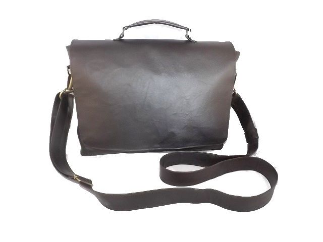 Bandoulière en Cuir Artisanat Italien, Modèle: Sac Veau avec Poignée - T.Ma