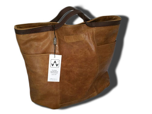Bolso de Mujer Color Timberland con Inserciones Marrone. Modelo Jade