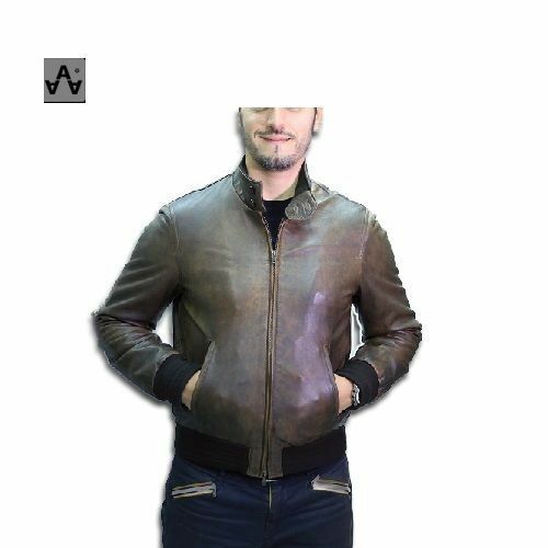 GIACCA ARTIGIANALE DA UOMO, MOD: GIUBBOTTO VINTAGE - MOD BOBO-VINTAGE