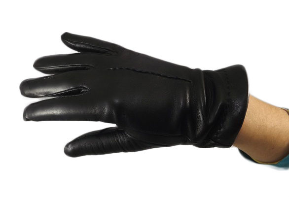 Gloves Genuine Leather Women's with inside in Wool Mod. G02