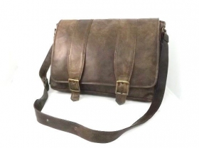 Bolsa de Hombre Hombro de Piel Aut