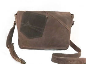 Bag Men\'s Style Messenger Genuine L