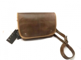 Bag Man Shoulder Bag Purse Real Lea
