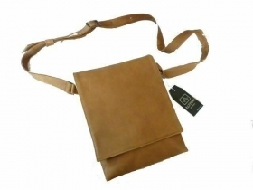 BOLSO CRUZADO PARA HOMBRE EN CUERO