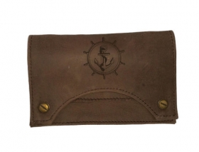 Porte- Tabac en Cuir Porte- Papiers
