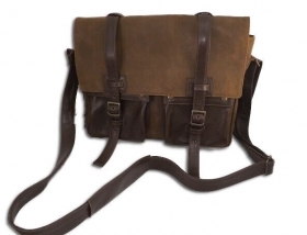 MESSENGER UOMO IN PELLE VITELLO VIN