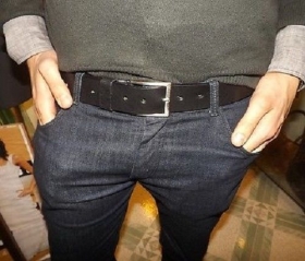 Gürtel Männer aus Echtem Leder, M