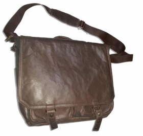 Sac D\'épaule Cuir/Toile Modèle OW