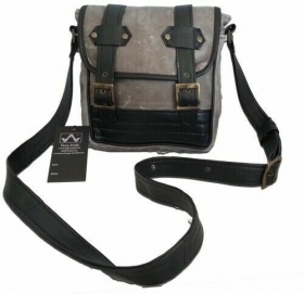 HERREN-CROSSBODY-TASCHE AUS ECHTEM