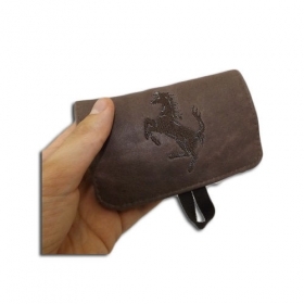 Outil À Tabac en Cuir Porte Papier