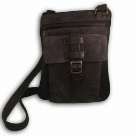 VINTAGE STYLE NABUCATED LEDER SCHUL