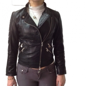 Chaqueta/Chaqueta de Mujer de Piel