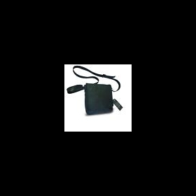Shoulder Bag Men\'s Leather Black, M
