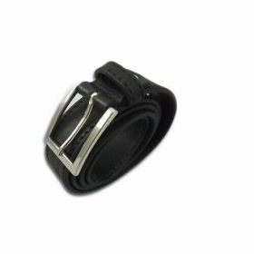 Real black leather belt mod: Sport