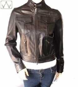 GIACCA DA DONNA IN VERA PELLE, MOD: