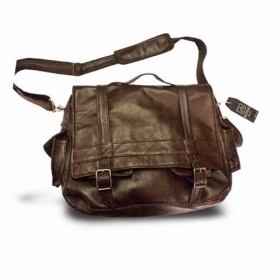 BORSA MESSENGER IN PELLE ARTIGIANAT