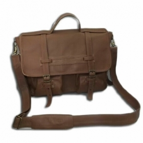 MEN'S LEATHER MESSENGER, MOD: